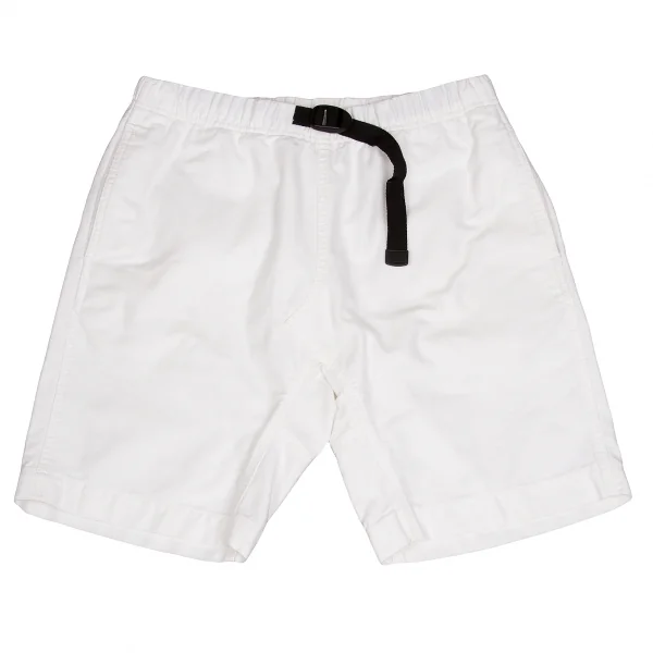 GANRYU Switched Waist Gomme Shorts White XS-S K-62621_001
