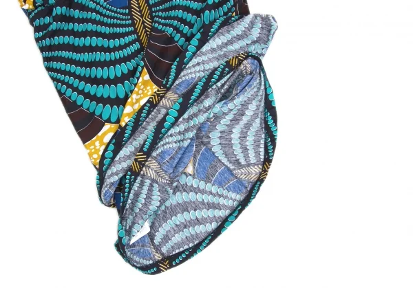 【SALE】ジュンヤワタナベ コムデギャルソンJUNYA WATANABE COMME des GARCONS グラフィックプリント変形トップス 黒マルチＳ位 K-62622_009