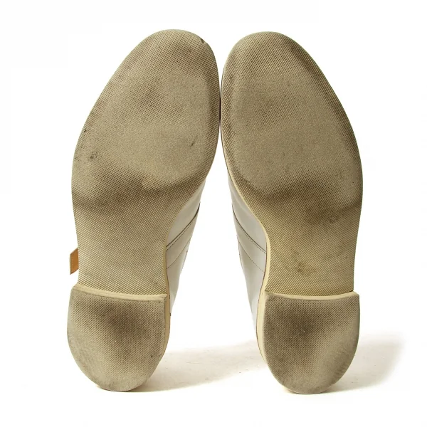 COMME des GARCONS HOMME PLUS Cutting Leather Shoes K-62625_010