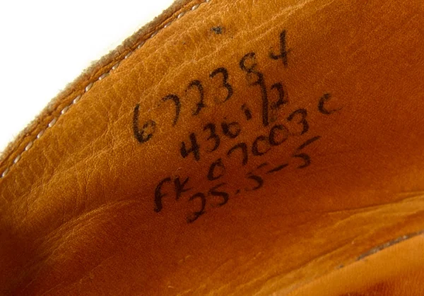 COMME des GARCONS HOMME PLUS Cutting Leather Shoes K-62625_015