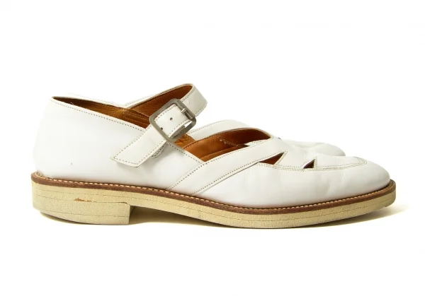 COMME des GARCONS HOMME PLUS Cutting Leather Shoes K-62625_006