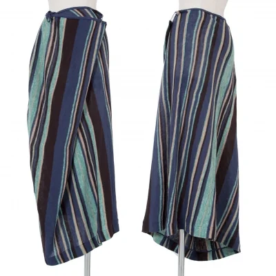 【SALE】ワイズY's ストライプニットスカート