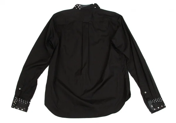 コムデギャルソン オムCOMME des GARCONS HOMME 襟袖ドット切り替え