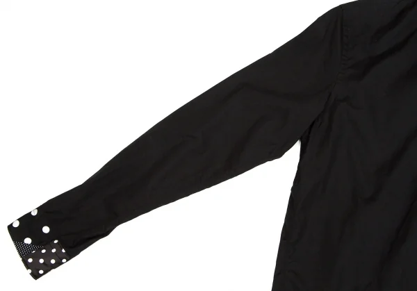 コムデギャルソン オムCOMME des GARCONS HOMME 襟袖ドット切り替え