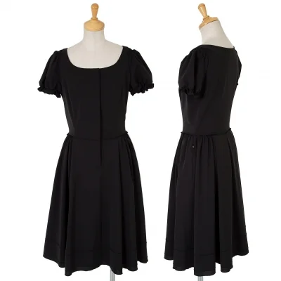 フォクシーニューヨーク FOXEY NEW YORK パフスリーブストレッチワンピース