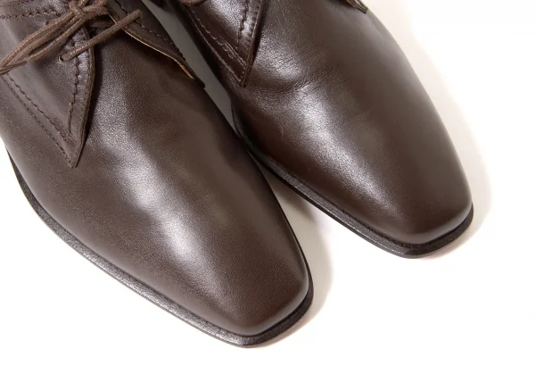 【SALE】エルメスHERMES レザーシューズ 茶35.5(２２.５） K-62882_008