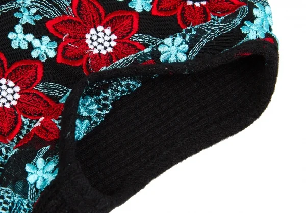 トリコ コムデギャルソンtricot COMME des GARCONS 花柄刺繍