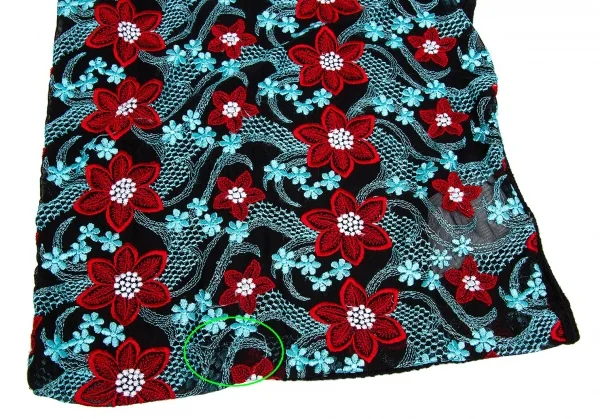 トリコ コムデギャルソンtricot COMME des GARCONS 花柄刺繍