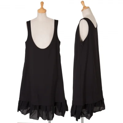【SALE】リミフゥLIMI feu 裾切替ノースリーブワンピース