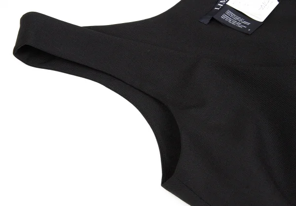 【SALE】リミフゥLIMI feu 裾切替ノースリーブワンピース 黒Ｓ K-62952_004