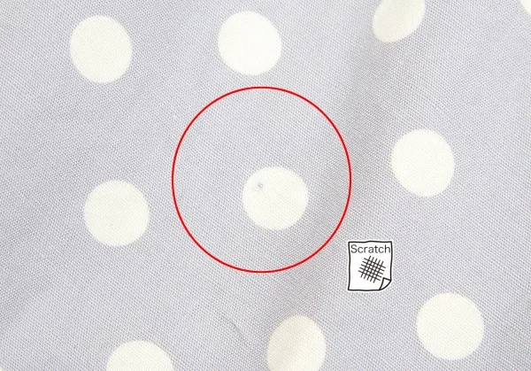 【SALE】トリココムデギャルソンtricot COMME des GARCONS ドットプリントフレアスカート グレーＭ位 K-62983_011