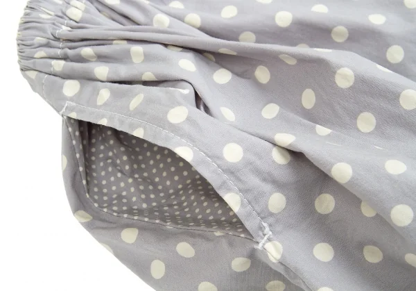 【SALE】トリココムデギャルソンtricot COMME des GARCONS ドットプリントフレアスカート グレーＭ位 K-62983_005