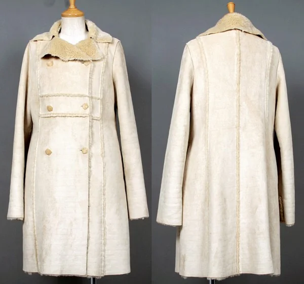 Jocomomola Boa coat(K-4528) Beige 40(M) K-4528_001