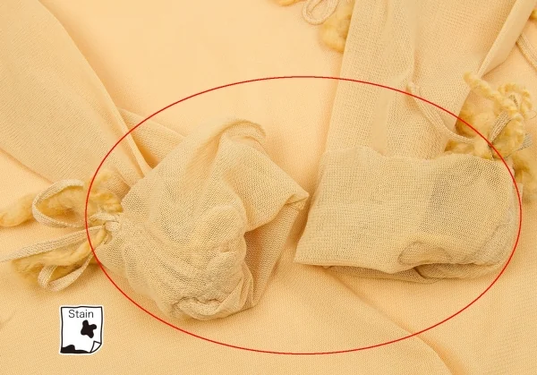 Jean-Paul GAULTIER FEMME Embellished Net T Shirt K-63158_010