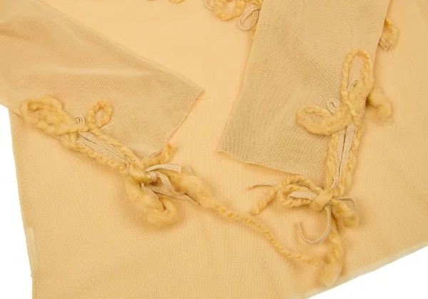 Jean-Paul GAULTIER FEMME Embellished Net T Shirt K-63158_009