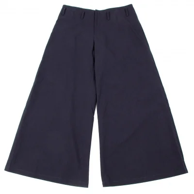 ワイズY's サイドパイピングコットンワイドパンツ