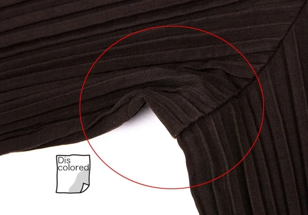 イッセイミヤケ ホワイトレーベルISSEY MIYAKE WHITELABEL プリーツ