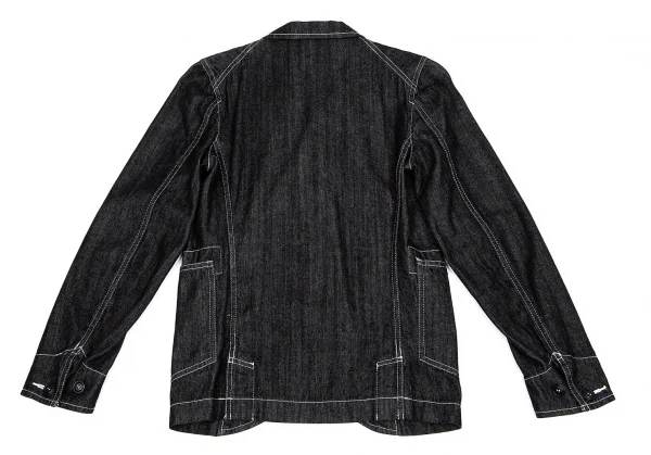 BLACK COMME des GARCONS Denim Jacket Black S (K-63346)