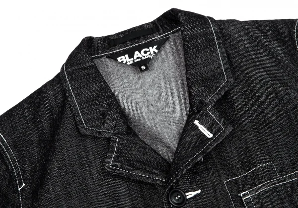 BLACK COMME des GARCONS Denim Jacket Black S (K-63346)