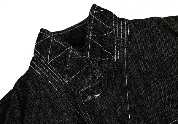 BLACK COMME des GARCONS Denim Jacket Black S (K-63346)