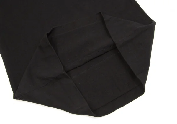 【SALE】アツロウタヤマATSURO TAYAMA レタリングプリントTシャツ 黒36 K-63358_007