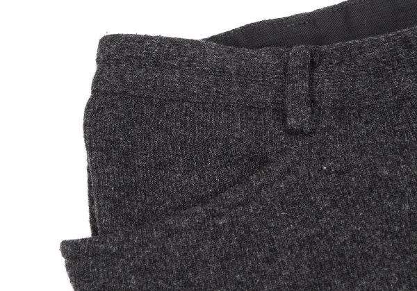 【SALE】ワイズY’s リブニットパンツ 濃グレー3 K-63401_006