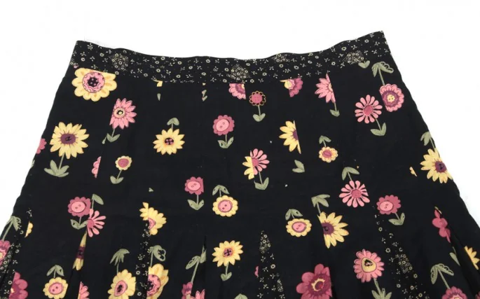 MOSCHINO CHEAPANDCHIC Floral flared skirt P-759_005