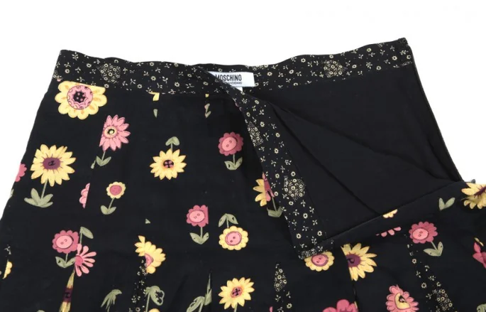 MOSCHINO CHEAPANDCHIC Floral flared skirt P-759_007