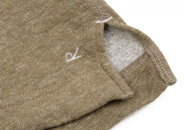 【SALE】45rpm& 裏起毛Uネックスウェットフーディ 杢キャメル3 K-63450_011