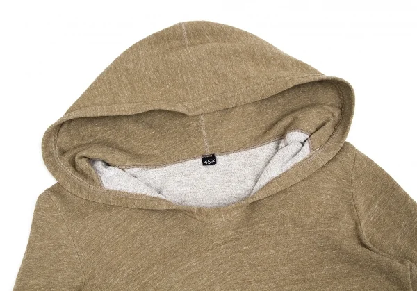 【SALE】45rpm& 裏起毛Uネックスウェットフーディ 杢キャメル3 K-63450_007