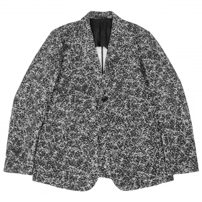 イッセイミヤケ メンISSEY MIYAKE MEN ウォッシュド総柄ジャケット