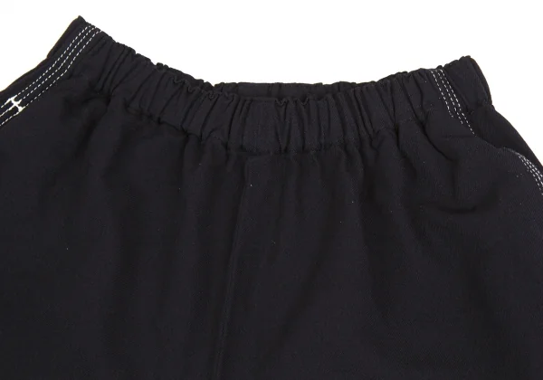 【SALE】コムコム コムデギャルソンCOMME des GARCONS ポリ製品染めステッチアラジンパンツ 濃紺XS K-63519_003