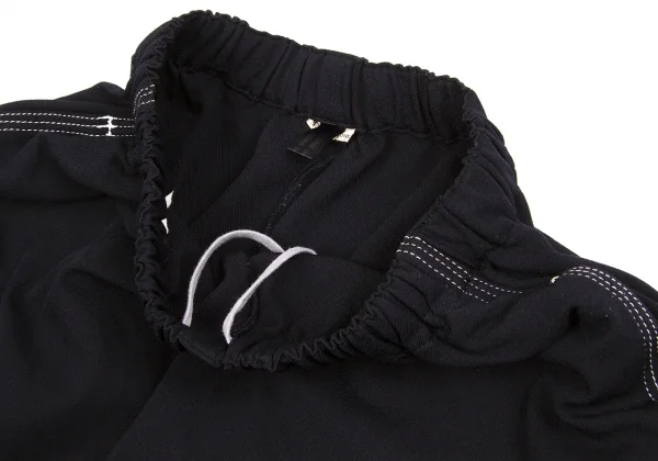 【SALE】コムコム コムデギャルソンCOMME des GARCONS ポリ製品染めステッチアラジンパンツ 濃紺XS K-63519_004