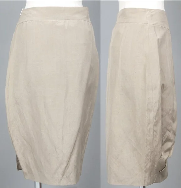 GIORGIO ARMANI Winding design Tulip skirt(P-775) P-775_002