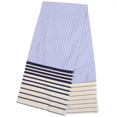 【SALE】コムデギャルソン シャツCOMME des GARCONS SHIRT ボーダーニット切替ストライプシャツ地ストール