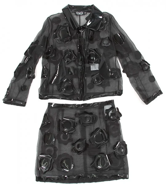 D&G See-through silk design jacket(P-776) P-776_010