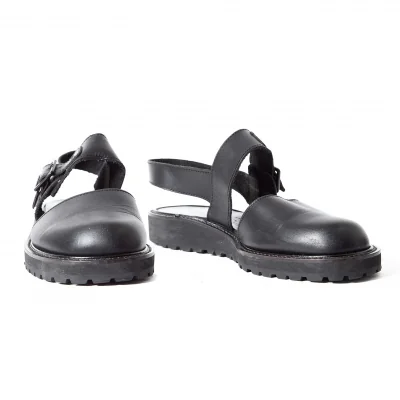 ヨウジヤマモト プールオムYohji Yamamoto POUR HOMME レザーサンダル