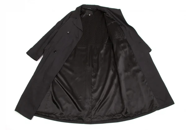 【SALE】ヴェリーVERRI 中綿ダブルロングコート 黒52 K-63667_015