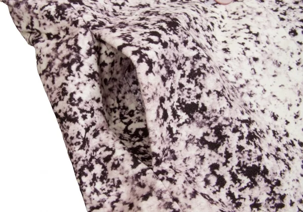 【SALE】イッセイミヤケISSEY MIYAKE コットンマーブル柄ジャケット 淡ピンク2 K-63707_010