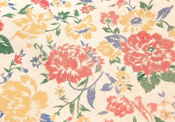 【SALE】ワイズY's ピッグスウェード花柄ロングジャケット ベージュ他3 K-63719_018