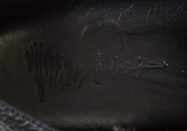 【SALE】ヨウジヤマモトディスコード Yohji yamamoto discord ファースリッポン 黒グレー2(23位) K-63850_013