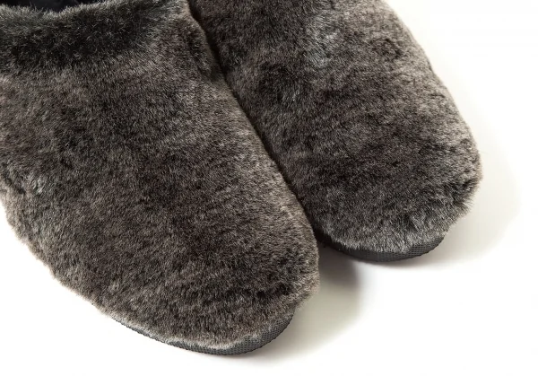 【SALE】ヨウジヤマモトディスコード Yohji yamamoto discord ファースリッポン 黒グレー2(23位) K-63850_005