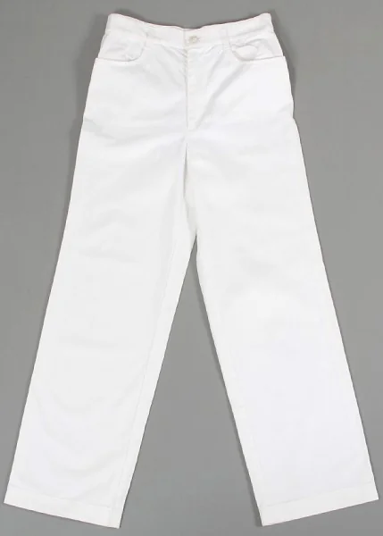 tricot COMME des GARCONS Cotton pants（K-4554） White S K-4554_001