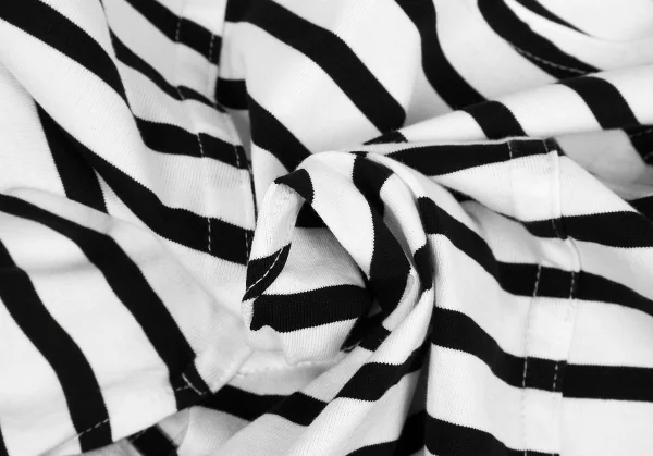 【SALE】ジュンヤワタナベ コムデギャルソンJUNYA WATANABE COMME des GARCONS ボーダー変形パッチワークワンピース 黒白XS K-63887_017