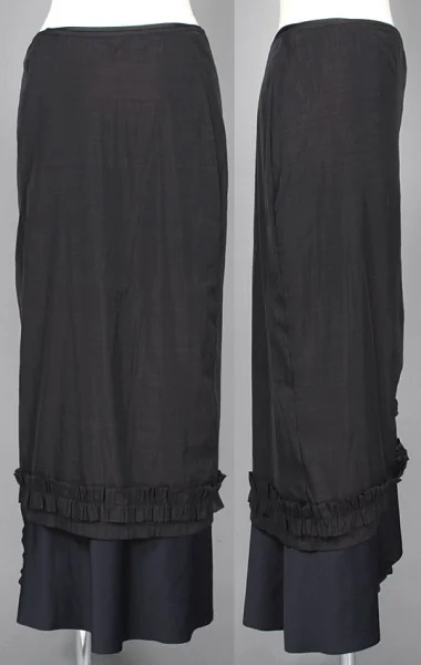 COMME des GARCONS Stretch double skirt K-4564_002