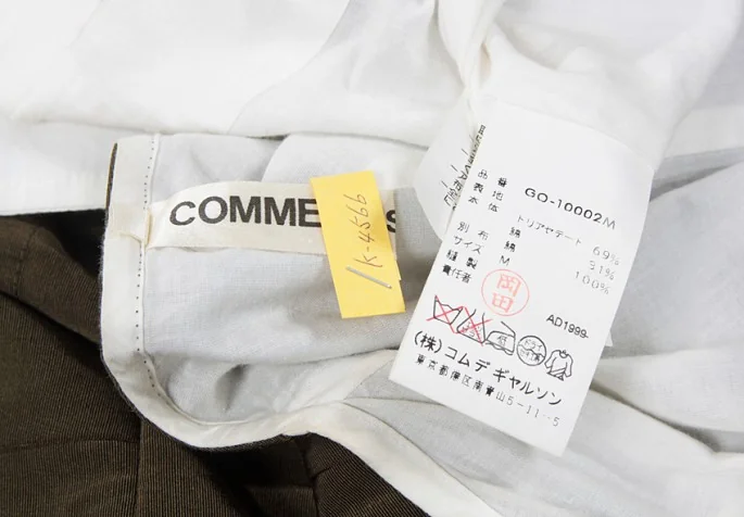 COMME des GARCONS　Reversible Long jacket(Kー4566) K-4566_012