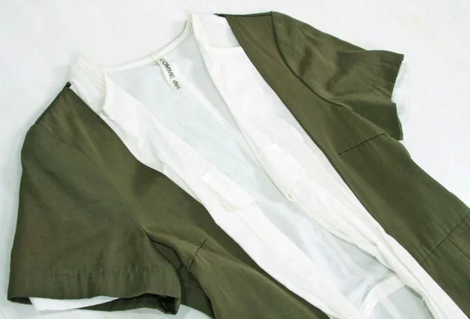 COMME des GARCONS　Reversible Long jacket(Kー4566) K-4566_005