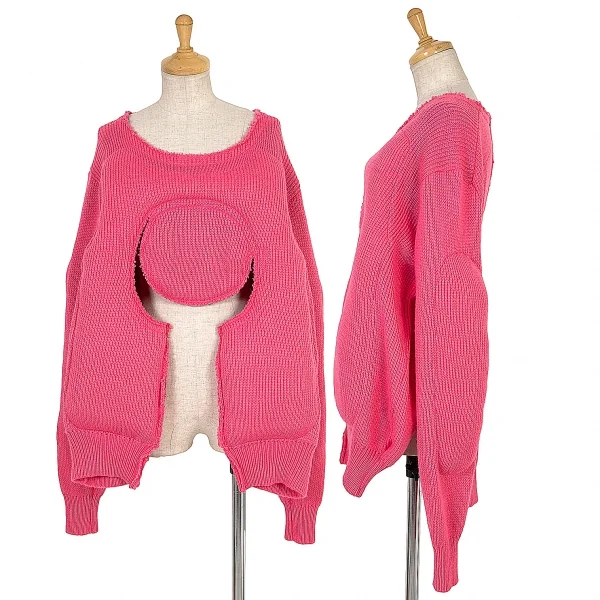 コムデギャルソンCOMME des GARCONS カットアウト中綿セーター