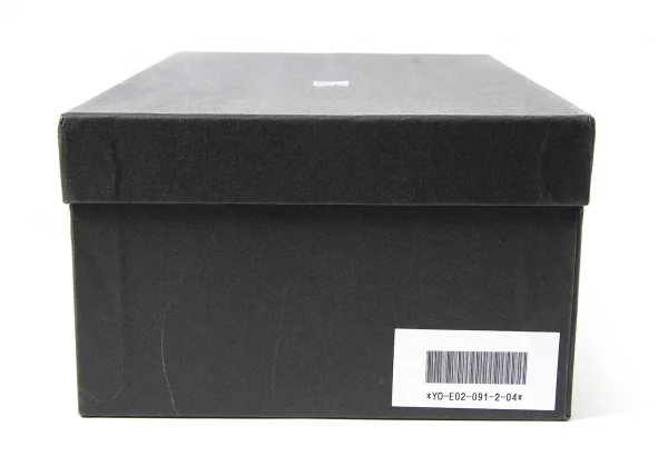 【SALE】ワイズY's レザーチャンキーヒールアンクルブーツ 黒2（22.5位） K-64194_014