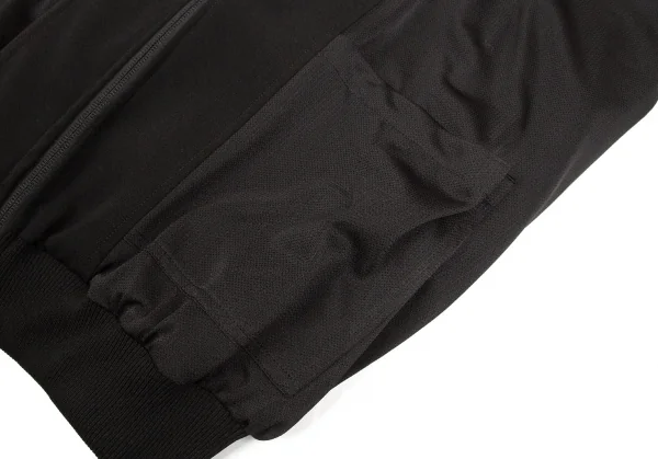 【SALE】レギュレーション ヨウジヤマモトREGULATION yohji yamamoto ウールギャバリバーシブルポンチョ 黒2 K-64399_013
